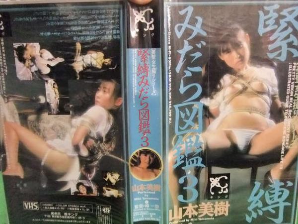 緊縛 図鑑 本 緊縛みだら図鑑３ 山本美樹 アダルトVHS SM 緊縛 AV / 古本、中古本、古書籍の通販は「日本の古本屋」 / 日本の古本屋