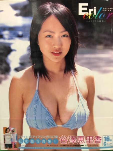 谷澤恵里香 1st写真集 Eri Color エリカとの風景 初版 帯付き Gカップ ブック ダッシュ 古本 中古本 古書籍の通販は 日本の古本屋 日本の古本屋