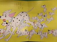 ディズニー幼児えほん　１～３歳　101ぴきわんちゃん　昭和５２年初版発行　講談社　児童書　絵本 