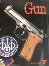月刊 Gun誌　1982年7月　BACK UP 新型ポケット・ピストル　スターム・ルガーM77　ベレッタM92SB＆コンパクト　ミリタリー