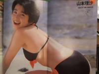 週刊プレイボーイ　1986年6月3日　設楽りさ子（ハイレグ）・山本理沙（ビキニ） 両面ピンナップ付き　石川秀美　長山洋子 麗美 幸田かすみ