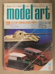 model art　モデルアート　1981年6月　No,183　特集：パンターⅡ＆ランドローバー
