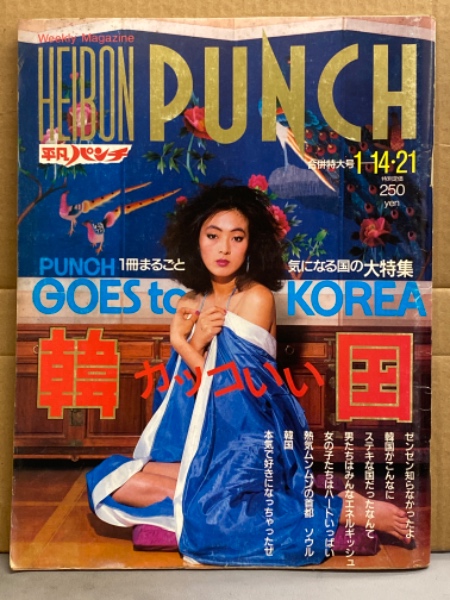 絶版　平凡パンチ HEIBONパンチ 平凡パンチ 1985年1月14・21日 1043号 1冊まるごと 気に