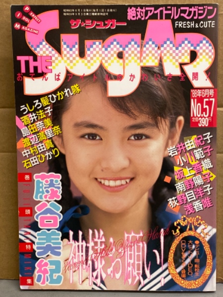 ザ シュガー THE Sugar 1988年6月 No.57 藤谷美紀・渡辺満里奈・小川