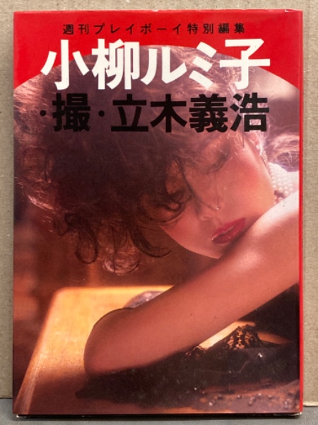 小柳ルミ子 ヌード写真集 週刊プレイボーイ特別編集 撮・立木義浩 初版