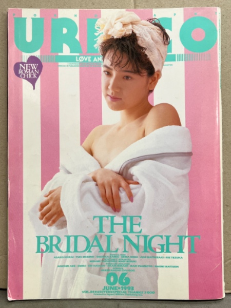 URECCO ウレッコ 1993年6月 VOL.84 Chu-DOG(ビキニ)+ハイレグ7p&白井麻子(ヌード) 両面ピンナップ付き 手塚莉絵 8p・観月マリ 7p・高倉みなみ 9p・水野夕貴 6p・可愛静果 6p・鈴川玲理 5p・松崎亜子 7p・長山典子 6p・森村美和 5p・石原めぐみ 5p 他