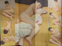 100万人のよる　大人の画報雑誌　1961年　昭和36年　10月号　両面ピンナップ3枚＋付録小冊子付き　季節風書店　昭和レトロエロ