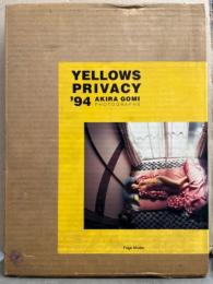 五味彬写真集 「YELLOWS PRIVACY ’94」　輸送用外箱付き　素人25人ヌード