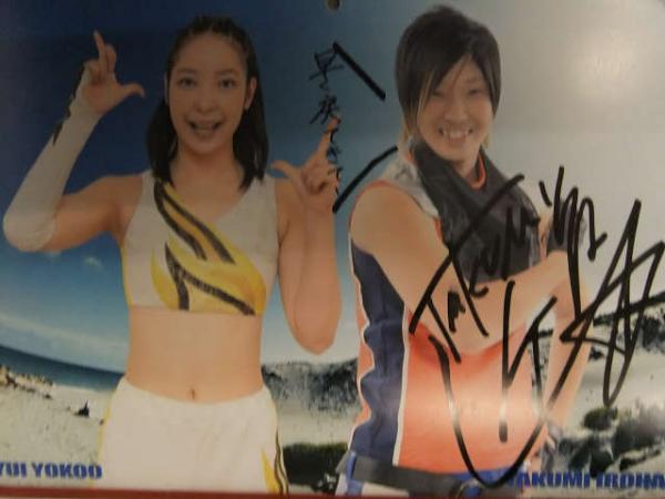 直筆サイン入 STARDOM 2014年 カレンダー A4 スターダム 女子