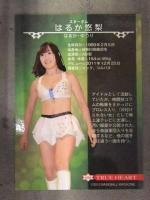 直筆サイン入り　はるか悠梨　BBM2012 トレカ 女子プロレスラー　STARDOM 　スターダム　加藤悠 HARUKAZE