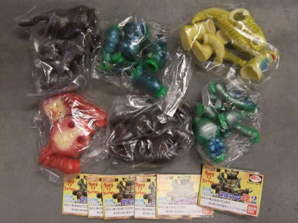 HGシリーズ ウルトラQ ブルマァク魂 5体セット 傷や汚れあり