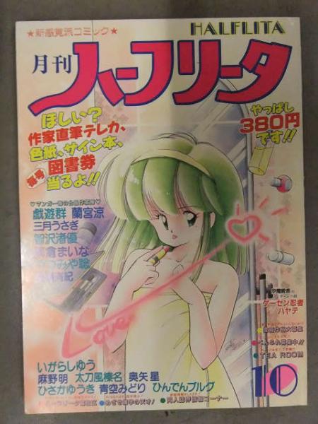 新感覚派コミック　ハーフリータ　松文館　1988年1～12　12冊 月刊 ハーフリータ 1988年10月 No.31 松文館 真倉まいな・智沢渚