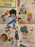 ボーグマン ＆ 魔神英雄伝ワタル　両面ポスター　37ｘ51.5センチ 