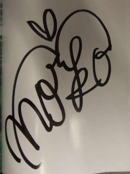 直筆サイン付 緑川のりこ ファースト写真集 「LEOPARD」 初版 / 古本