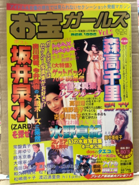 お宝ガールズ 1996年12月 Vol.2 スーパー写真塾増刊 坂井泉水