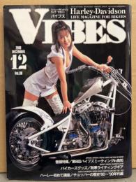 「VIBES バイブズ」 2000年12月 Vol.86　くすのき琴美 カレンダー（裏面ヌード）ピンナップ付き　Harley-Davidson LIFEMAGAZINE/ハーレーダビッドソンライフマガジン