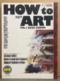 HOW TO ART Vol.1 BASIC LESSON アート探検隊 園田健一・米田仁士・山崎拓・安彦良和・小林七郎・高田裕三・前田真宏・関修一・開田裕治・鈴木博美・岡崎武士・品川るみ・文月えつ子・松原健治・山形厚史・CLAMP・出渕裕・水田信子・甲斐政俊・松下進・橘田幸雄・秋山孝・奥山玲子　ニュータイプ100％コレクションエクストラ