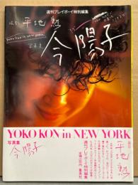 今陽子 写真集 「YOKO KON in NEW YORK」　初版 帯付き　週刊プレイボーイ特別編集　女優/歌手 ヌード　ピンキー