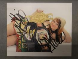 直筆サイン入 ポートレート　外国人女子プロレスラー　13