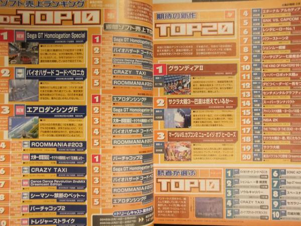 ディスク未使用 ファミ通DC ドリームキャストVMデータ集