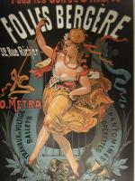 洋書 大型本 100 Years of Posters of the FOLIES BERGERE and Music Halls of Paris フォリー・ベルジュール ポスター集 40.5x28cm