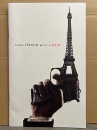 洋画パンフレット　「FROM PARIS WITH LOVE　パリより愛をこめて」　ジョン・トラボルタ/ジョナサン・リース・マイヤーズ/カシア・スムトゥニアク/ピエール・モレル　