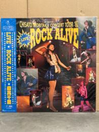 森高千里　LD 「LIVE ROCK ALIVE」　セル専用　国内正規品　盤質良好　帯付き　レーザーディスク