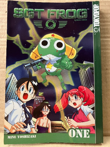 洋書 MINE YOSHIZAKI 「English ver SGT FROG 第1巻 ONE」 ケロロ軍曹