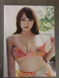 白石茉莉奈 AV女優　生写真　4　ビキニ　巨乳