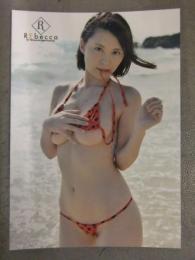 松岡ちな AV女優　生写真　5　赤ビキニ