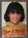 松本伊代 コンサートパンフレット 伊代 IN 武道館 大文化祭　1982年11月15日　