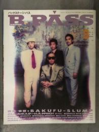 B.PASS バックステージ・パス 1989年8月 LÄ-PPISCH レピッシュピンナップ付　爆風スランプ COMPLEX ゴーバンズ