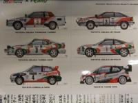 Rally+ ラリープラス特別編集 TOYOTA GAZOO Racing WRC YEARBOOK 2017 トヨタ歴代WRC車ステッカー付