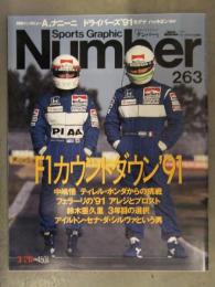 Sports Graphic Number スポーツ・グラフィック ナンバー 1991年3月20日 No.263　F1カウントダウン'91 中嶋悟 アレジ プロスト 鈴木亜久里