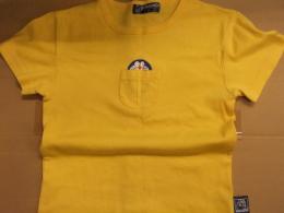 未使用 ドラえもん 半袖Tシャツ イエロー 子供服Mサイズ DORAEMON バンダイ BANDAI 黄色