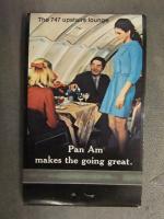 パンナム PAN AM 飛び出す仕掛けマッチ　パンアメリカン航空　ボーイング747　レトロ