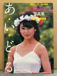 小森みちこ ヌード写真集 「あ・い・ど・る」　初版　週刊プレイボーイ特別編集 元アイドル トライアングル