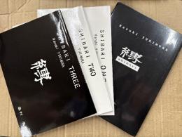 雪村春樹 SM緊縛写真集　「縛 SHIBARI」　全3巻セット　初版　外箱付　ONE「真咲麻衣」　TWO「井上さつき」　THREE「田中虹子」