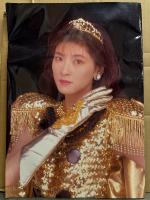 森高千里　1991年ツアーパンフレット　「古今東西　鬼が出るか邪が出るかツアー‘91」　29.5x42cm A3サイズ