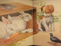 ます美の幼児保育えほん　かわいい どうぶつ　表紙・久村たけし　絵・鈴村精一郎　絵本　昭和レトロ　児童書