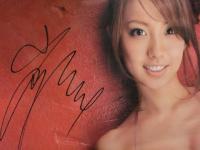 山本梓 等身大以上 ビキニポスター アサ芸シークレット　アサヒ芸能　B0サイズ　印刷サイン入