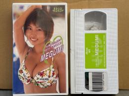 MEGUMI VHS 「テレ朝エンジェルアイ ワクワク・ドキドキ宣言! 」　国内正規品　巨乳グラドル