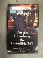 パンナム PAN AM 飛び出す仕掛けマッチ　パンアメリカン航空　ボーイング747　レトロ
