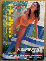 大原かおり 写真集 「Halloa ハロー」　初版 帯付き　ミニスカポリス 巨乳