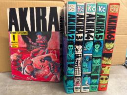 大友克洋　「AKIRA　アキラ」　全6巻セット　第1巻除く5冊初版　DeluxeKC