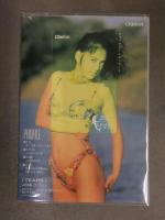 原千晶　販促ビキニポスター　B3サイズ　Clarion　'95年クラリオンガール　おまけ・同画像未使用未開封テレカ付