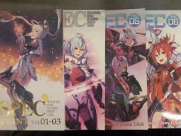 P-SPEC PHANTASY STAR PLAYERS ENJOY CLUB Vol.01-03・Vol.4・Vol.5・Vol.6 4冊セット　ファンタシースターオンライン2 SEGA