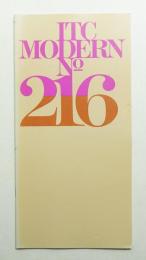 ITC MODERN NO.216