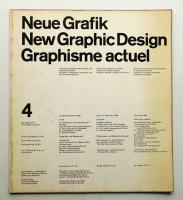 Neue Grafik 4号 (1959年12月) Internationale Zeitschrift für Grafik und verwandte Gebiete