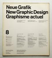 Neue Grafik 8号 (1960年12月) Internationale Zeitschrift für Grafik und verwandte Gebiete